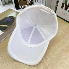 Load image into Gallery viewer, Luxury plush baseball cap with diamonds
