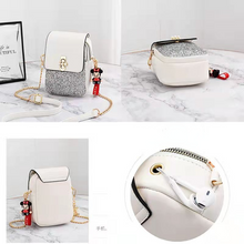 Load image into Gallery viewer, Fashion Glitter one-shoulder Universal mobile phone bag
