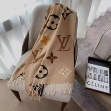 Load image into Gallery viewer, Luxury autumn and winter cashmere warm shawl scarf
