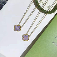 Load image into Gallery viewer, Four Leaf Clover Gold Necklace
