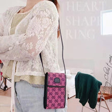 Load image into Gallery viewer, Fashion all-match Leather Shoulder Crossbody Universal Phone bag
