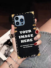 Load image into Gallery viewer, Luxury  Square Phone Case for iPhone
