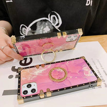 Load image into Gallery viewer, Pink square phone case for Samsung
