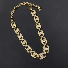 Load image into Gallery viewer, Fashion Metal Lock Diamond Necklace
