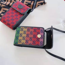 Load image into Gallery viewer, Fashion all-match Leather Shoulder Crossbody Universal Phone bag
