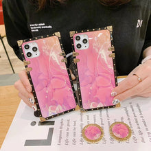 Load image into Gallery viewer, Pink square phone case for Samsung
