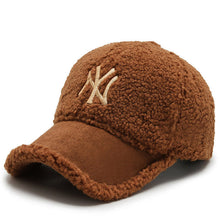 Load image into Gallery viewer, Lamb hair baseball cap
