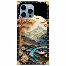 Load image into Gallery viewer, Luxury  Square Phone Case for iPhone
