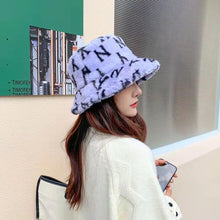 Load image into Gallery viewer, New fashion all-match fluffy warm fisherman hat
