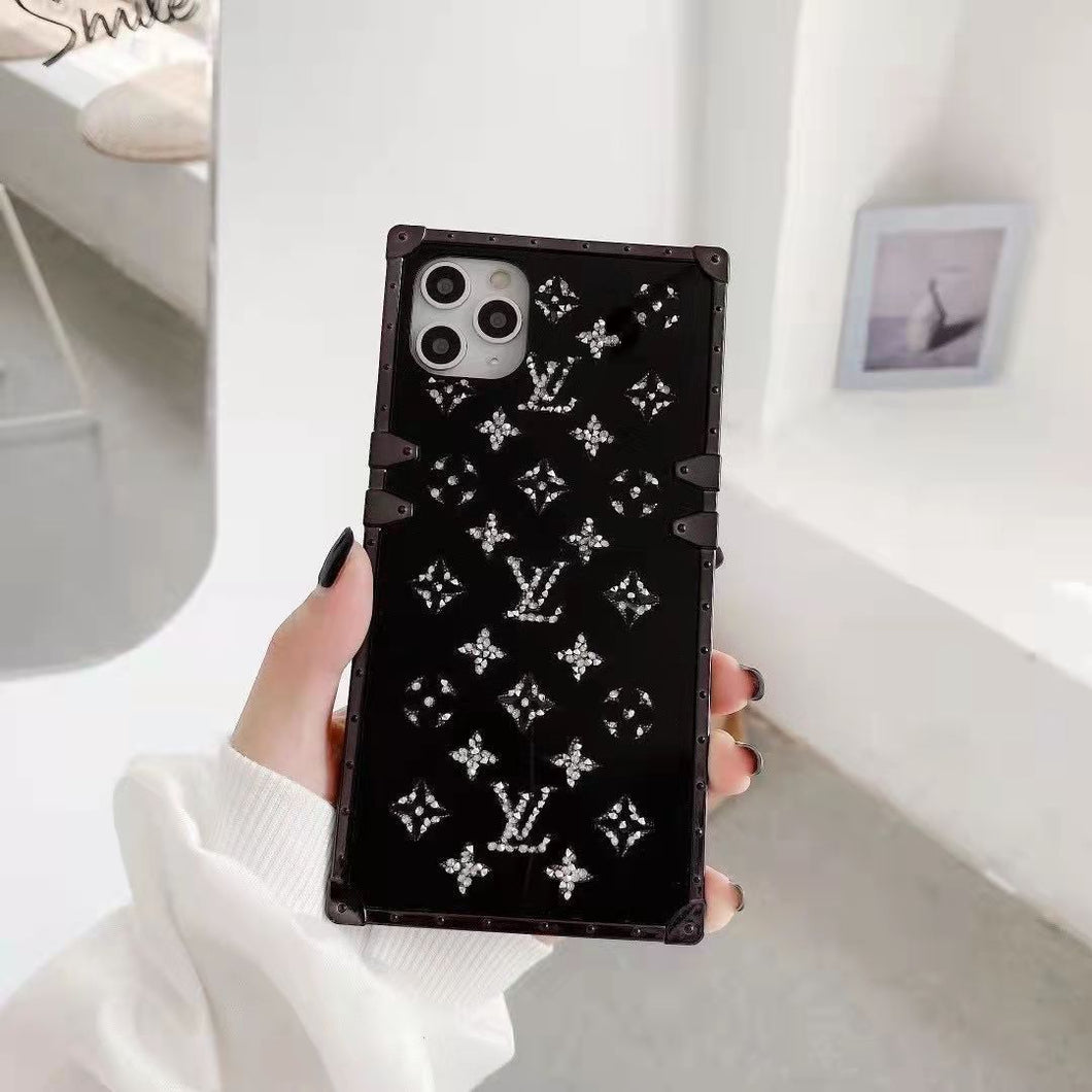 New Diamond mirror square phone case  for  Samsung