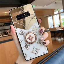 Load image into Gallery viewer, Luxury Rhinestone Ring Stand Phone Case
