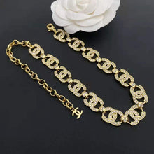 Load image into Gallery viewer, Fashion Metal Lock Diamond Necklace
