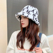 Load image into Gallery viewer, New fashion all-match fluffy warm fisherman hat
