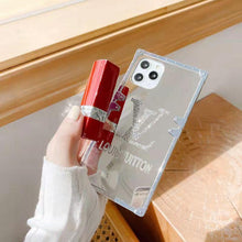 Load image into Gallery viewer, Luxury Diamond mirror square phone case  for  Samsung
