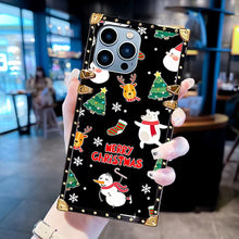 Load image into Gallery viewer, Luxury Square christmas Phone Case for iPhone
