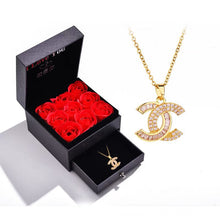 Load image into Gallery viewer, Advanced design, light luxury, double-layer letter clavicle chain
