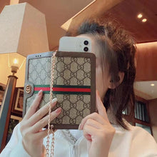 Load image into Gallery viewer, Fashion Crossbody metal Chain universal mobile phone case
